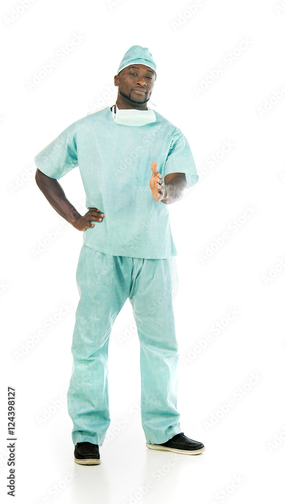 Model in studio isolated on white background full length Model in studio isolated on white background full length
