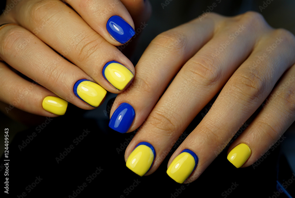 Awesome nails and beautiful clean manicure. Nails are natural. Manicure is made using nails drill machine. Awesome nails and beautiful clean manicure. Nails are natural. Manicure is made using nails drill machine.