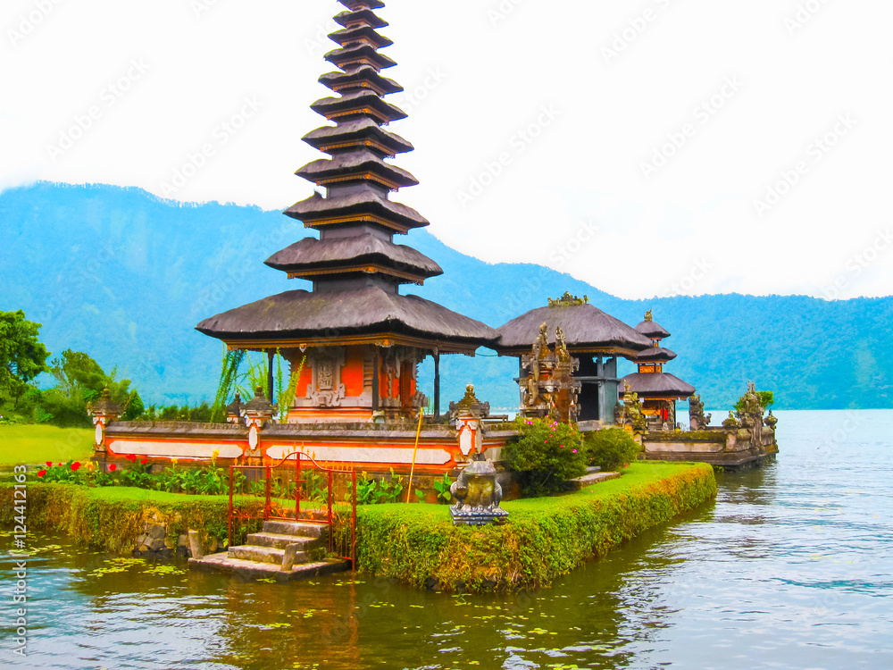 Pura Ulan Danu Beratan Water Temple in Bali