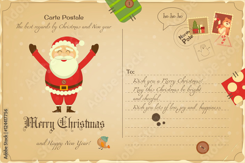 Christmas Vintage Postcard
