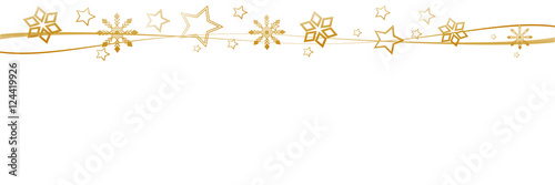 Sternebanner gold