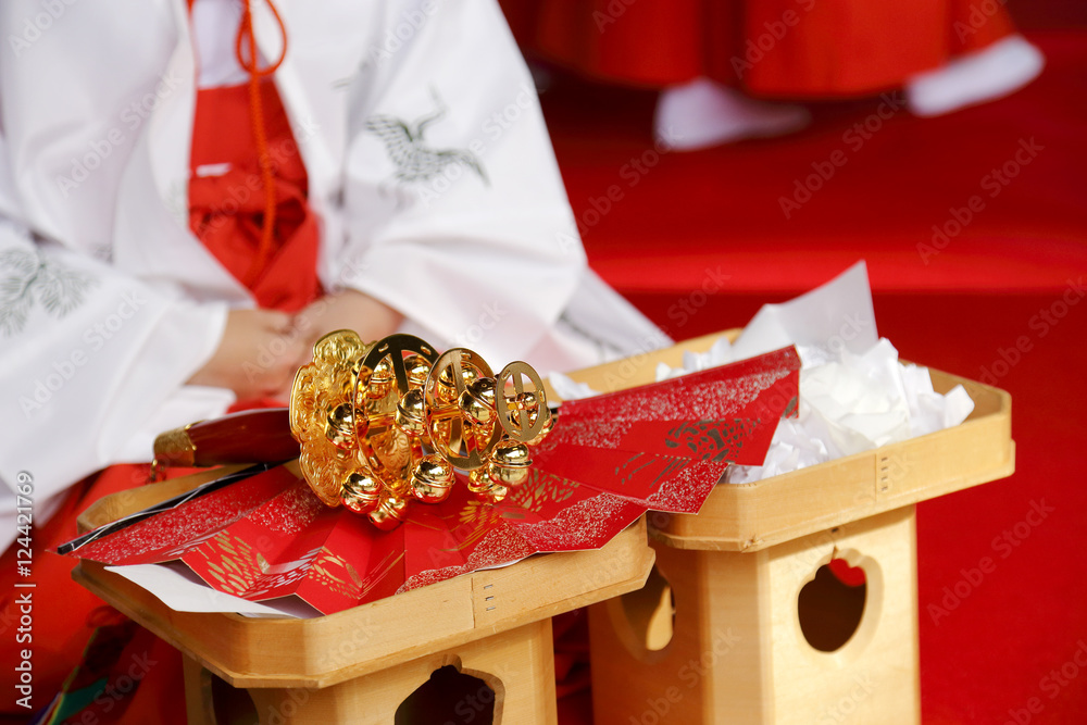 Photography Poster 巫女の鈴祓い | Wall Art | Abposters.com