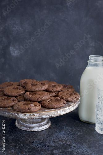 Triple Chocolate Cookies photo