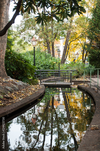 Fotografía jardin public à l'automne