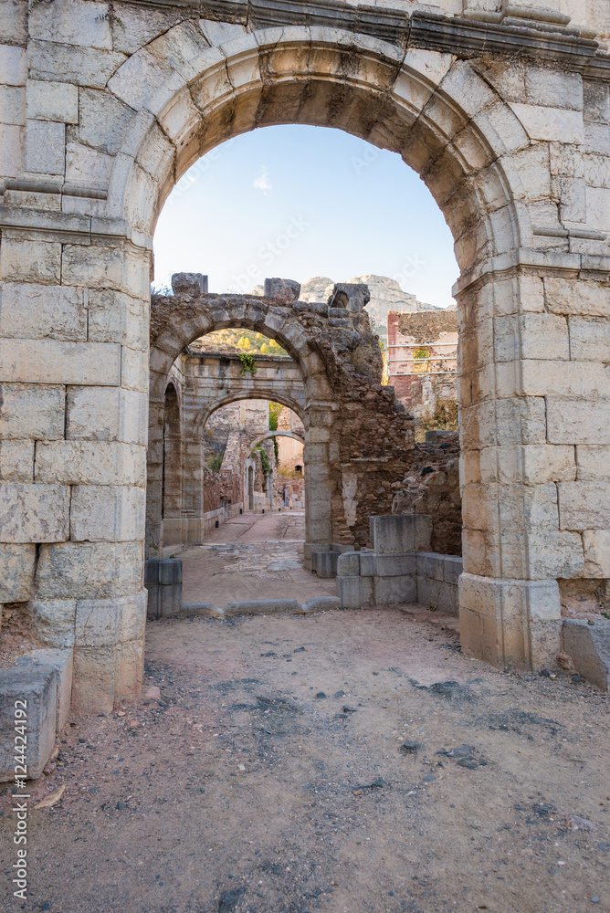 Priorat Monastery Ruins of the Carthusian monastery Scala Dei, the Cartoixa de Santa ...