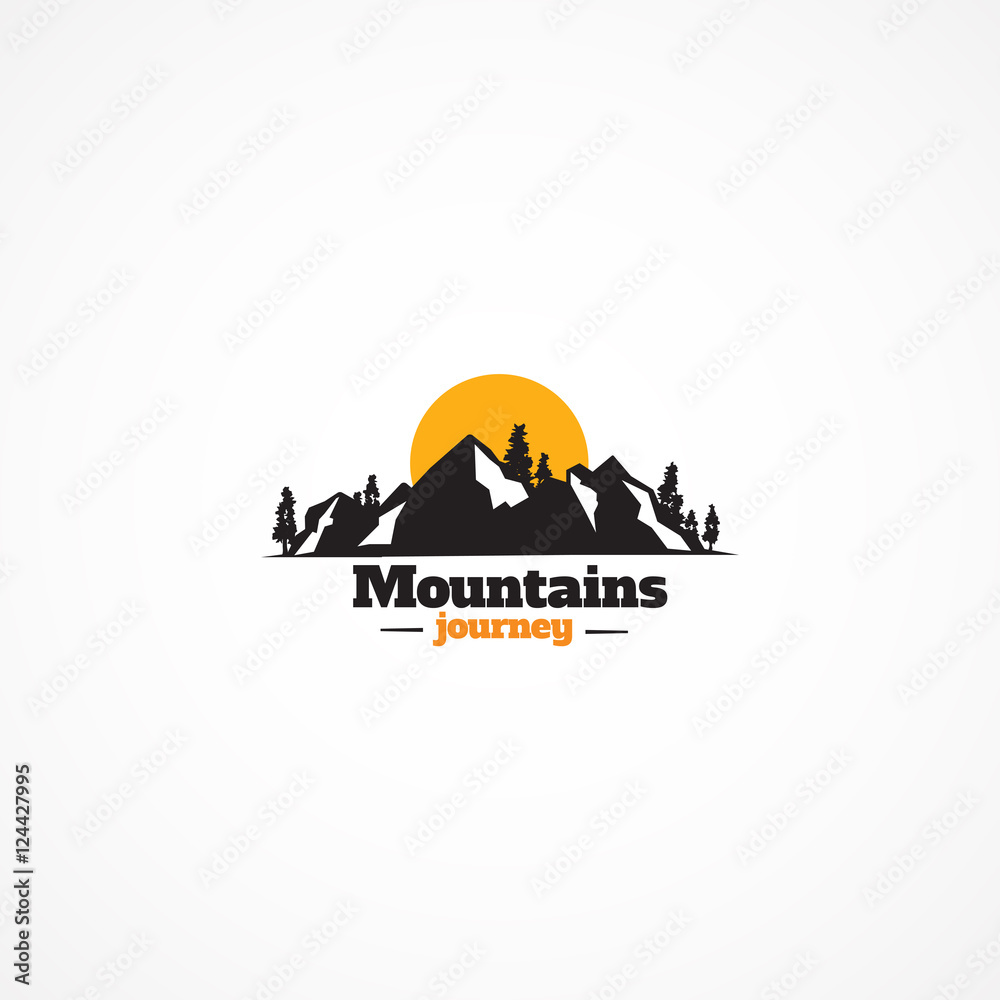 Mountains journey.