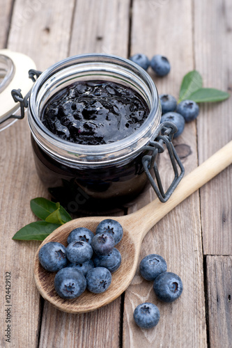 Heidelbeerkonfitüre