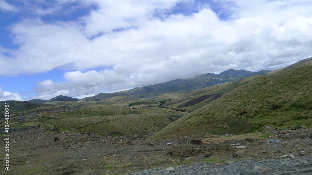 Ecuador, Volcano Quilotoa