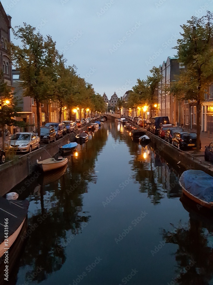 Early evening Haarlem, Netherlands