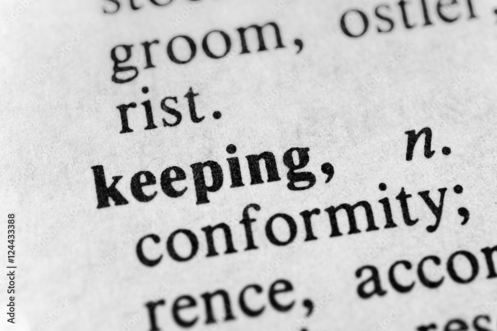 Keeping Keeping