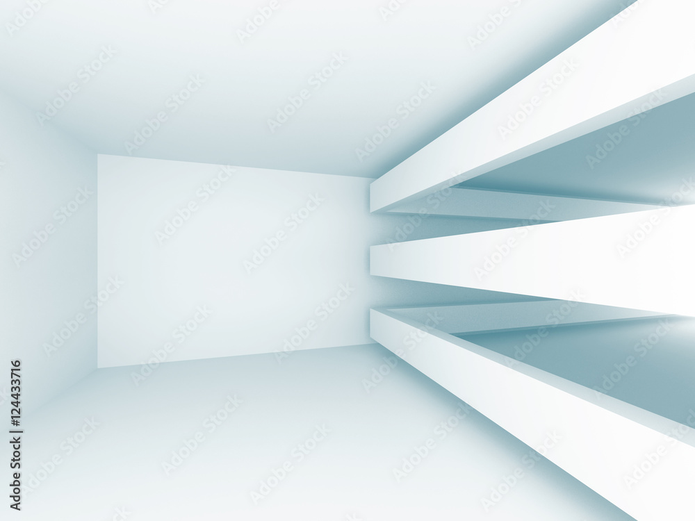 Abstract Architecture Modern Empty Room Interior Background Abstract Architecture Modern Empty Room Interior Background