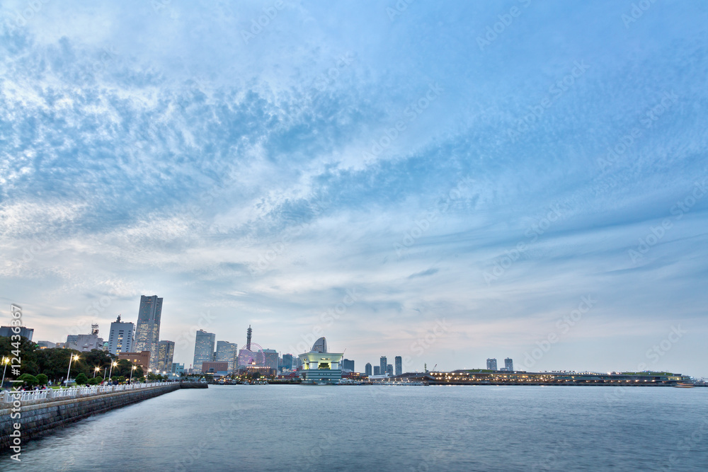 横浜の海