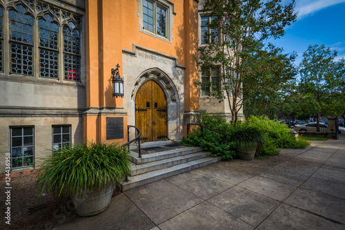 Exterior of the Trinity Episcopal Cathedral, in Columbia, South