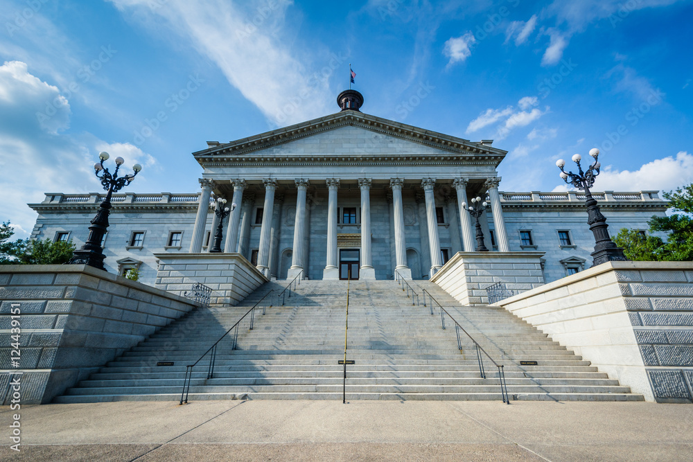 Fototapeta premium The South Carolina State House in Columbia, South Carolina.