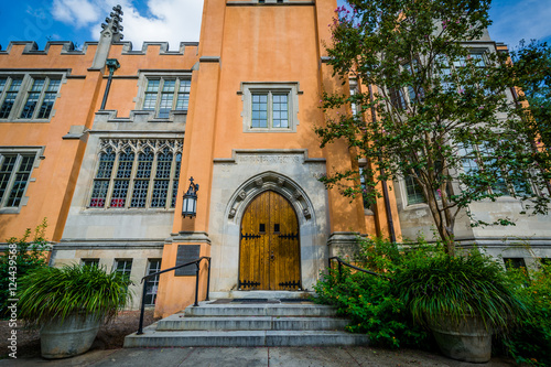 The exterior of Trinity Episcopal Cathedral, in Columbia, South