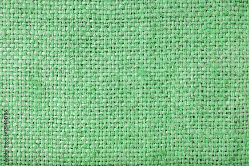 Green sack texture background.Green sack background.Soft green s