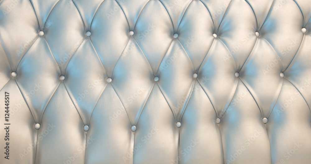 Silver Leather Sofa Seamless Texture
