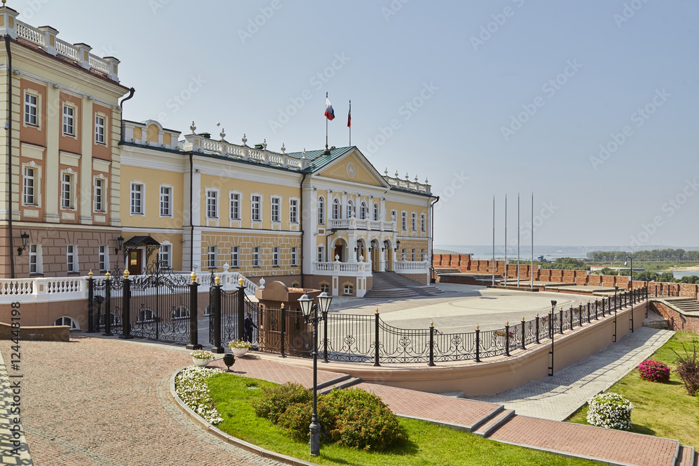 Obraz premium Казанский кремль. Архитектурные объекты и достопримечательности