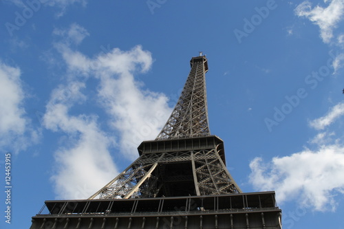 The Eiffel Tower in Paris  photo