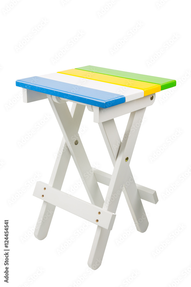 Wooden folding stool Wooden folding stool
