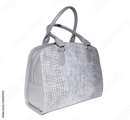  female handbag on a white background