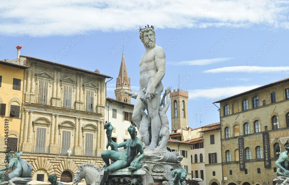 Estatuas fuente Florencia