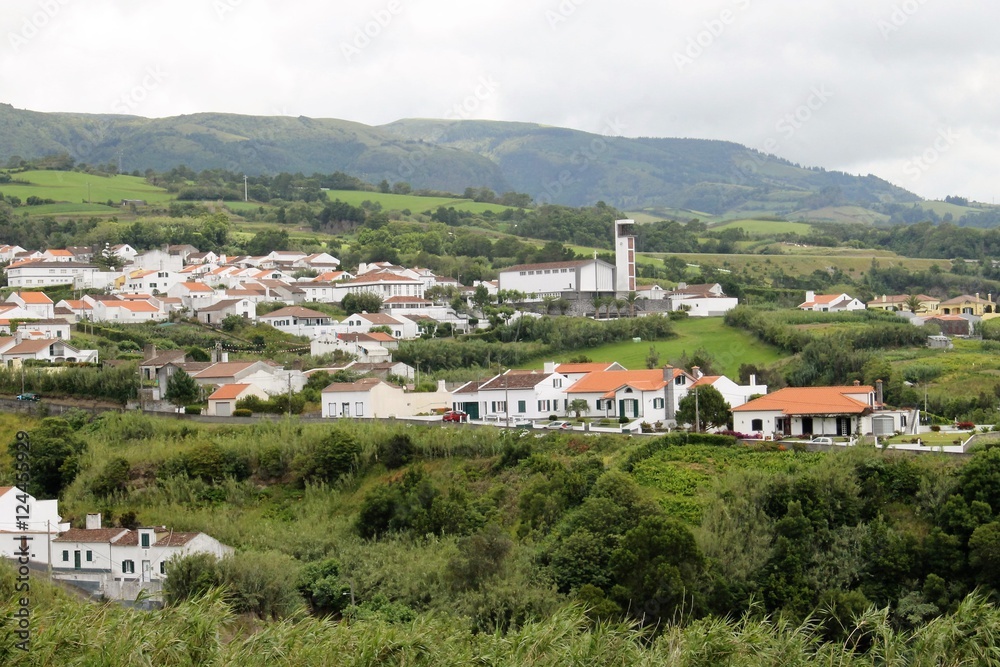 Paisagens da Ribeira Chã. Lagoa, São Miguel, Açores, Portugal
