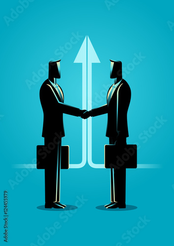 Business Deal Concept Illustration