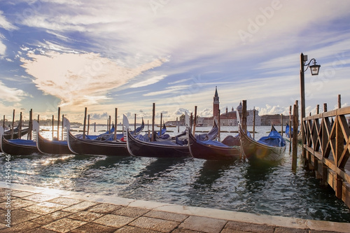 venetian gondolas in Venice © irisphoto1