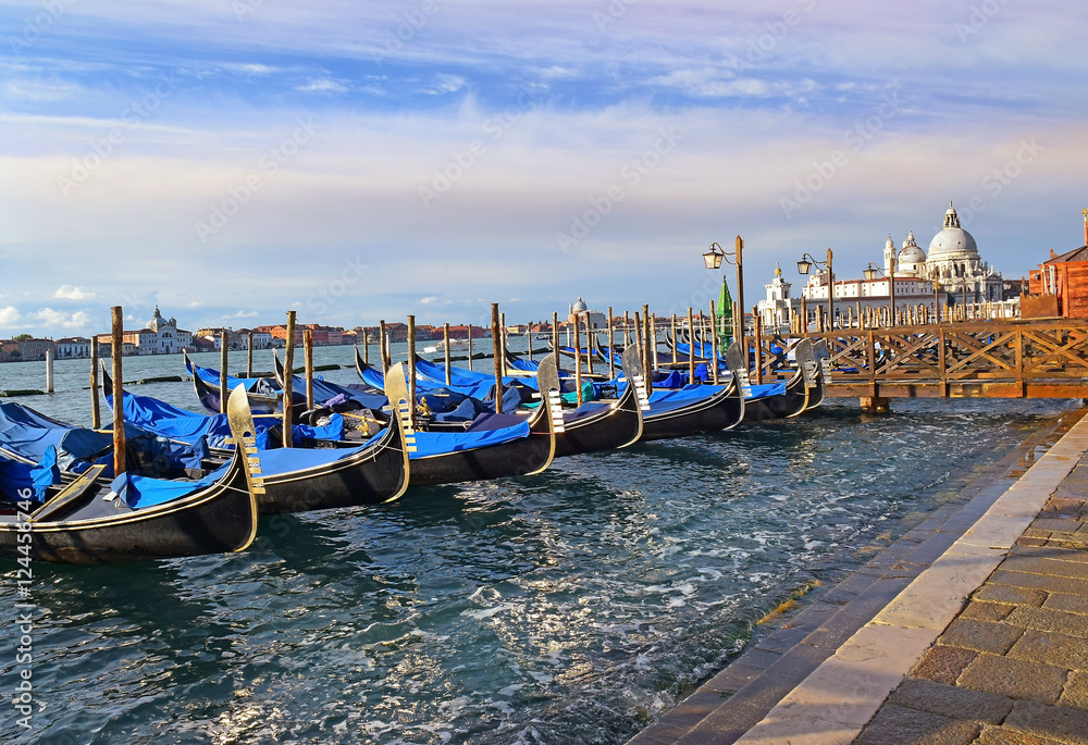 venetian gondolas in Venice