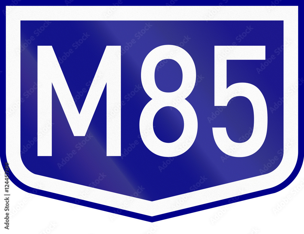 Route shield of a numbered highway in Hungary Route shield of a numbered highway in Hungary