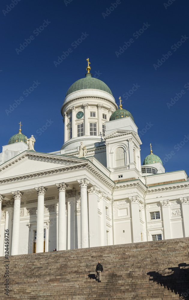 Helsinki city cathedral in senate square finland Helsinki city cathedral in senate square finland
