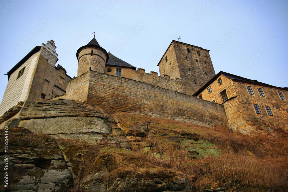 Old czech castle Kost