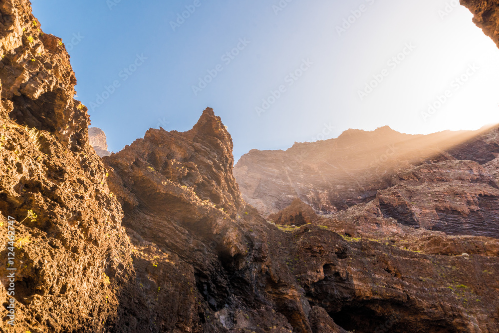 Masca canyon at Tenerife, Spain