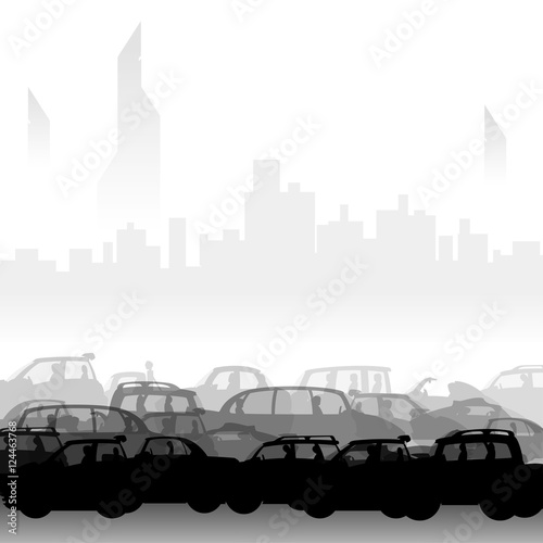 car jam in the city 2