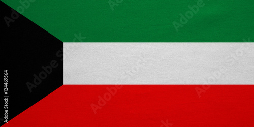 Free Download Flag of Kuwait real detailed fabric texture - GFXLoad