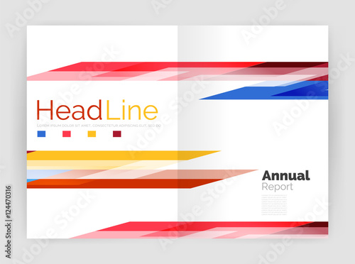 Modern line design, motion concept. Business annual report brochure templates Free Download Modern line design, motion concept. Business annual report brochure templates - GFXLoad