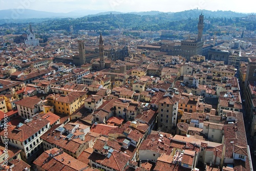 View over Florence, Italy.