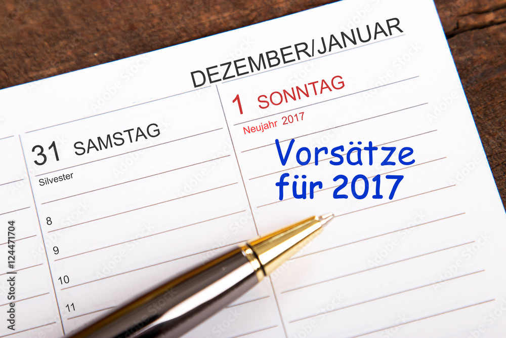 Vorsätze für 2017 Vorsätze für 2017