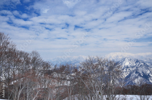 新潟 越後湯沢の雪景色