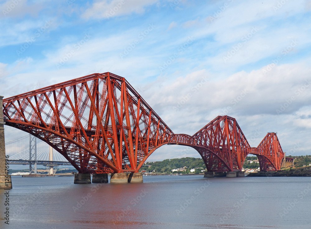 Firth of Forth railway bridge, Scotland Firth of Forth railway bridge, Scotland