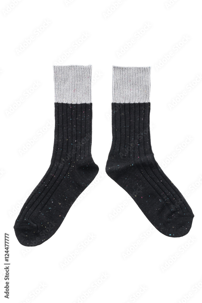 Sock isolated on white Sock isolated on white