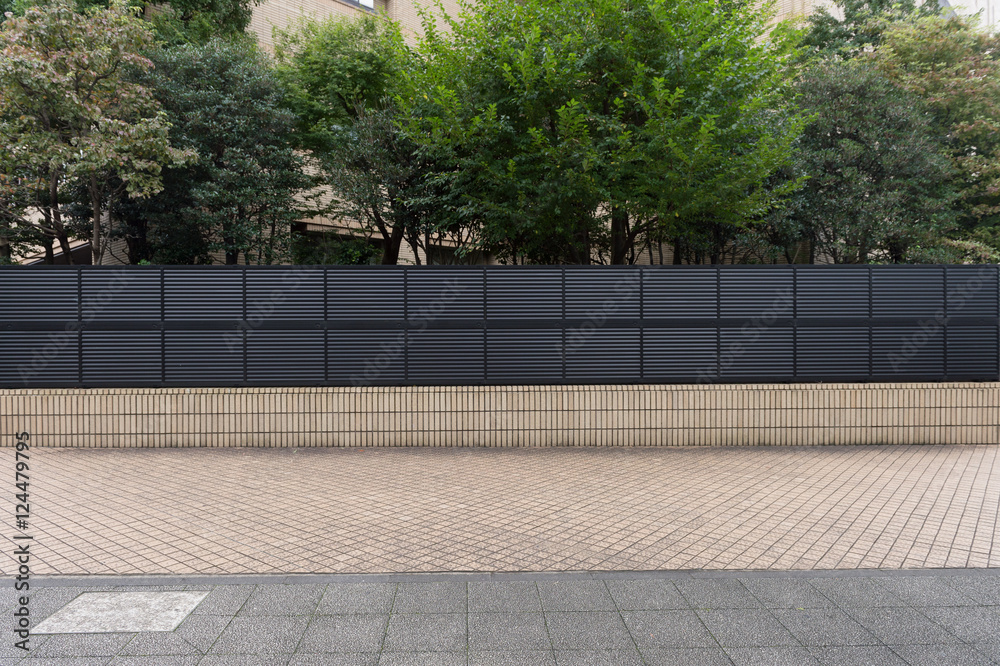 custom made wallpaper toronto digitalLarge blank billboard on a street wall, banners with room to add your own text
