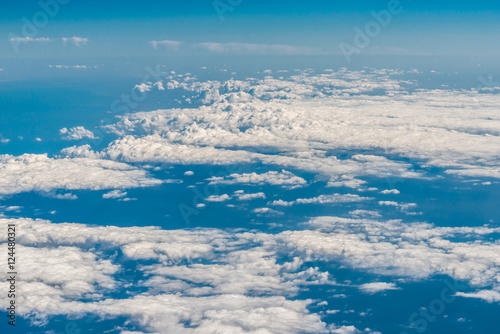 Красивые облака - вид с самолета