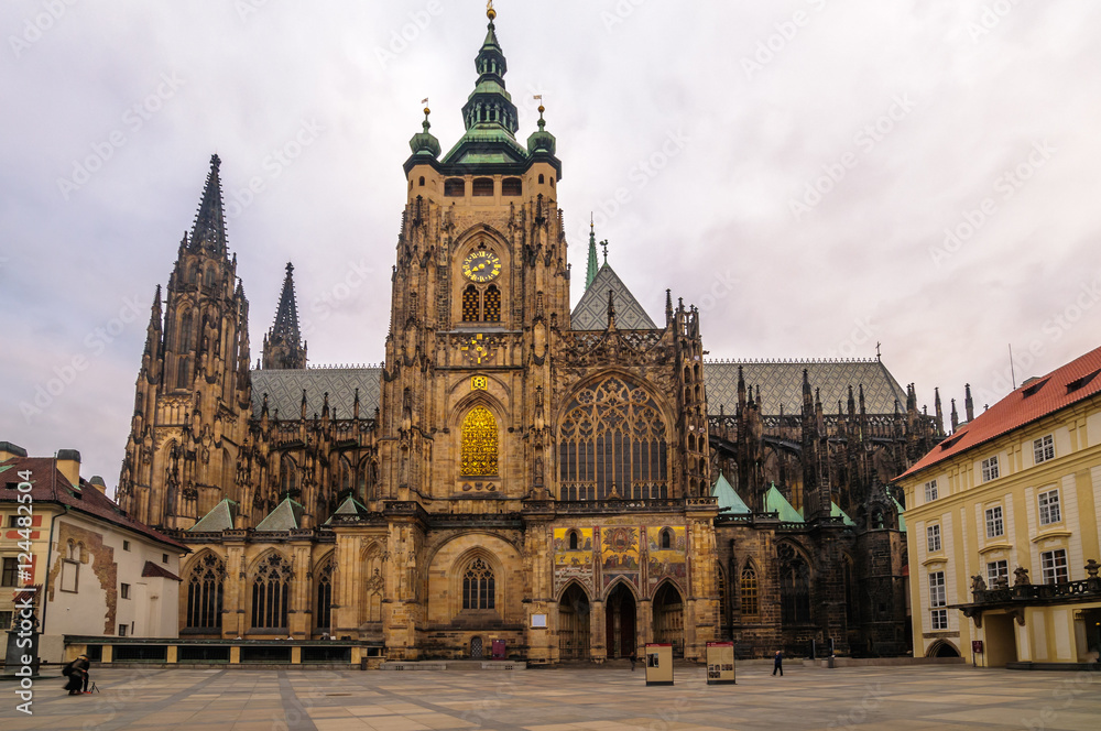 Cathedral of Saint Vitus in Prague.