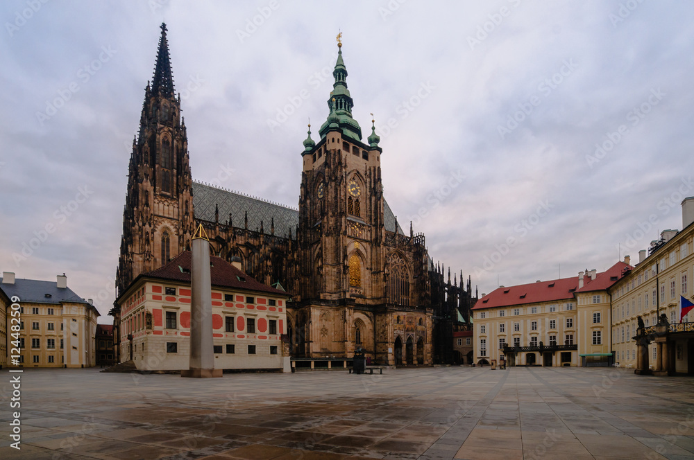 Fototapeta premium Cathedral of Saint Vitus in Prague.