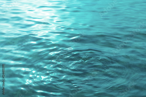 Abstract water sea for background, Abstract water background, Water wave texture. © Nuttika