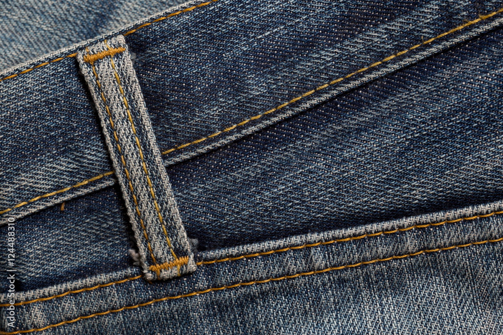 Jeans denim texture and background,Close-up shot. Jeans denim texture and background,Close-up shot.