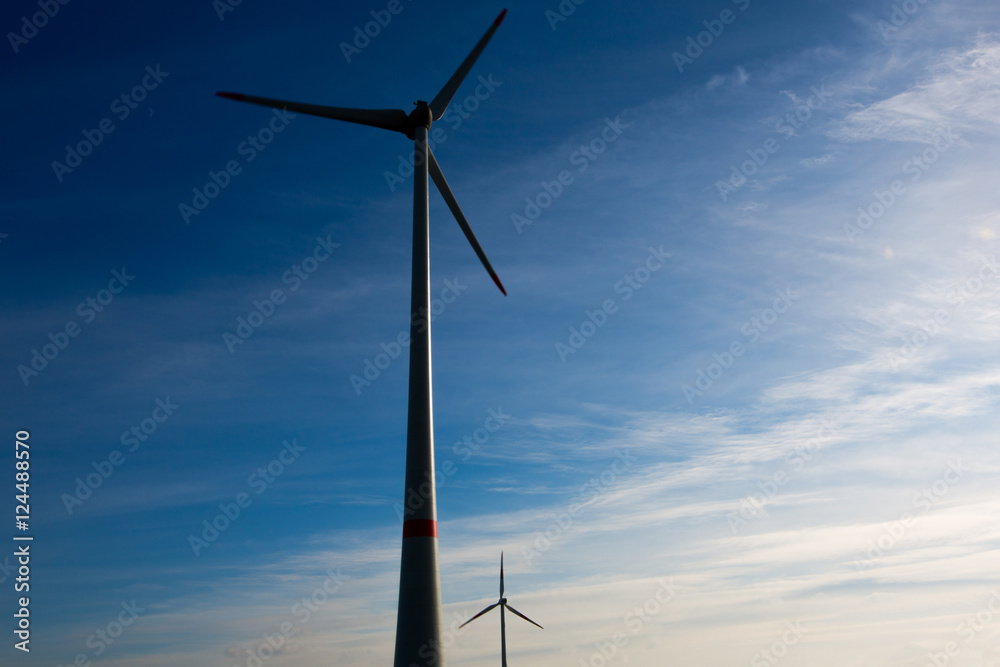 Fototapeta premium Wind turbine in Germany