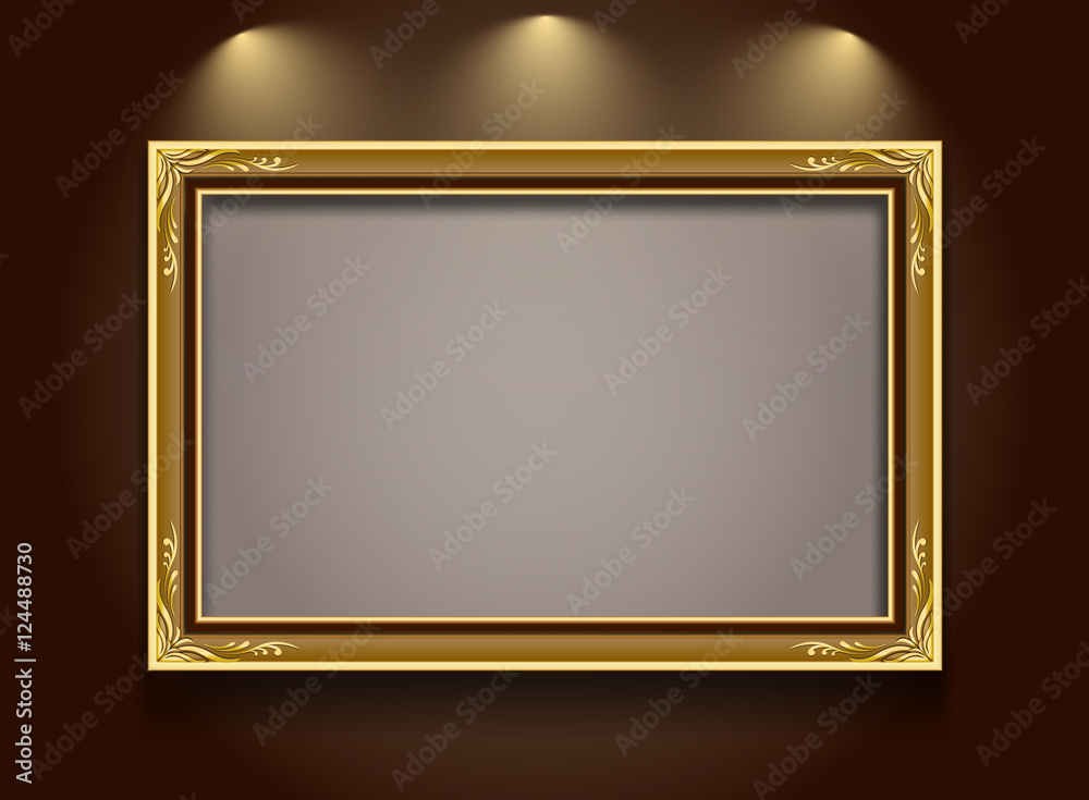 gold frame
